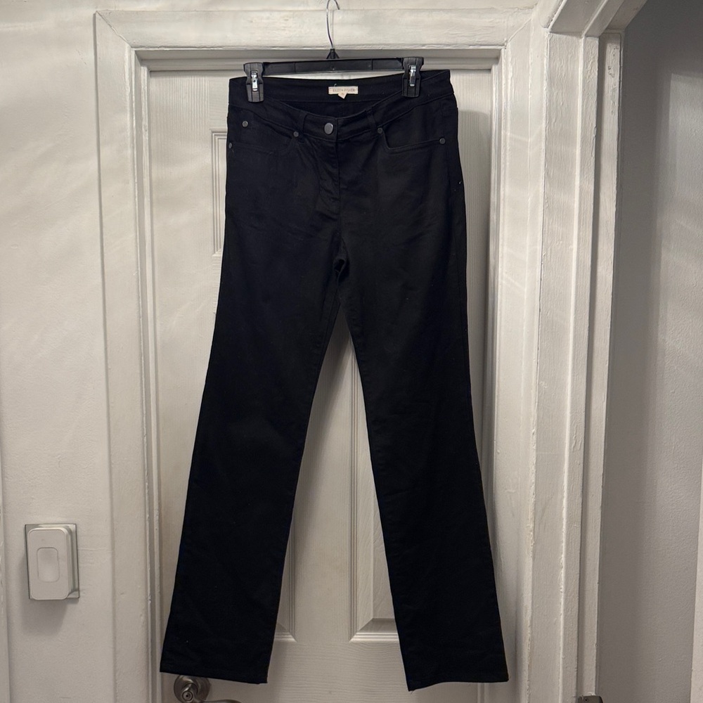 Eileen Fisher Midnight Black Jeans